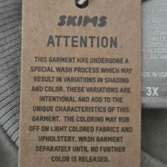 SKIMS COTTON CROPPED TANK NWT - Picture 12 of 12